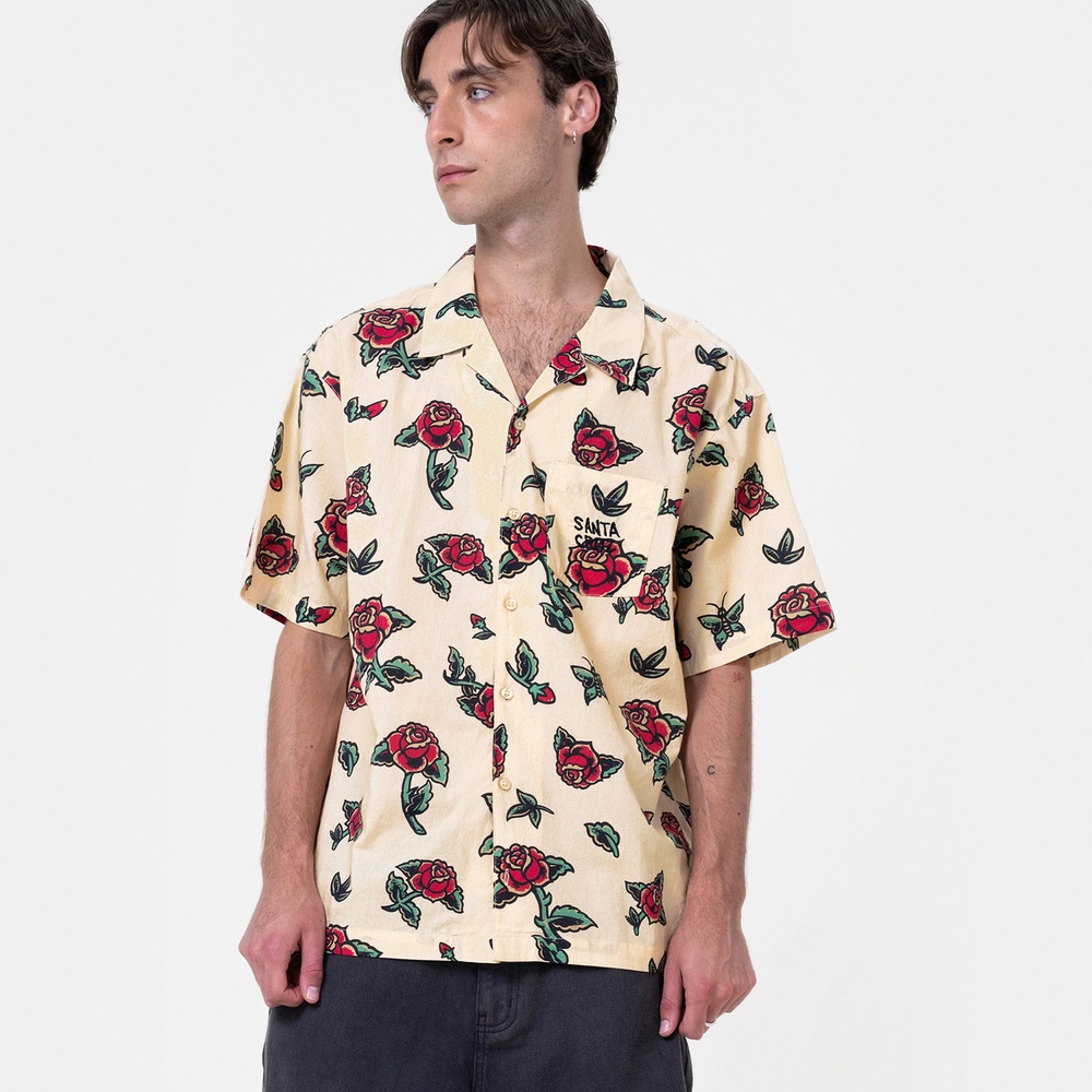 SantaCruzFlashRosesShirtSCM-S3392