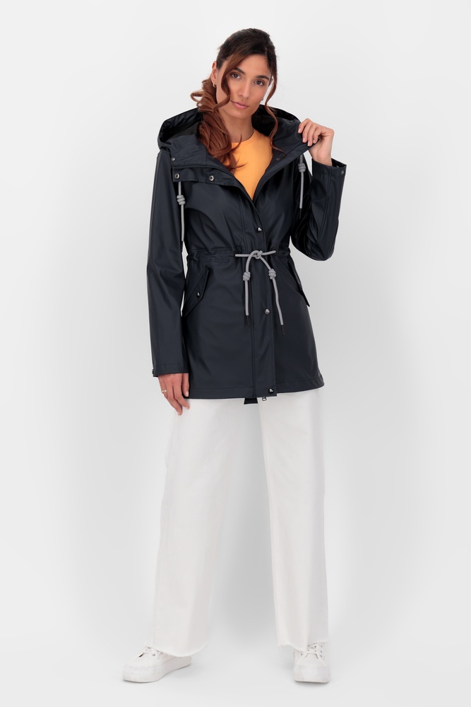 AlifeKickinDamenbergangsjackeEloiseAKARainParka11308-9999Marine-L