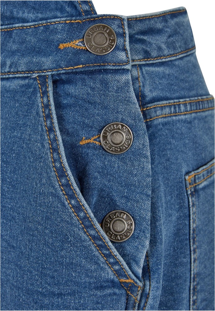 UrbanClassicsDamenLatzhoseLadiesOrganicShortDungaree