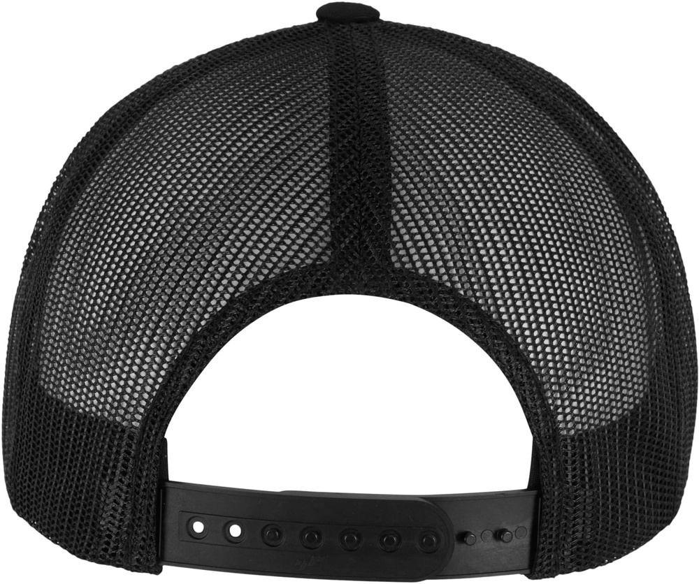 MisterTeeDetroitTigerHeadPatch5-PanelRetroTruckerCapMT3759