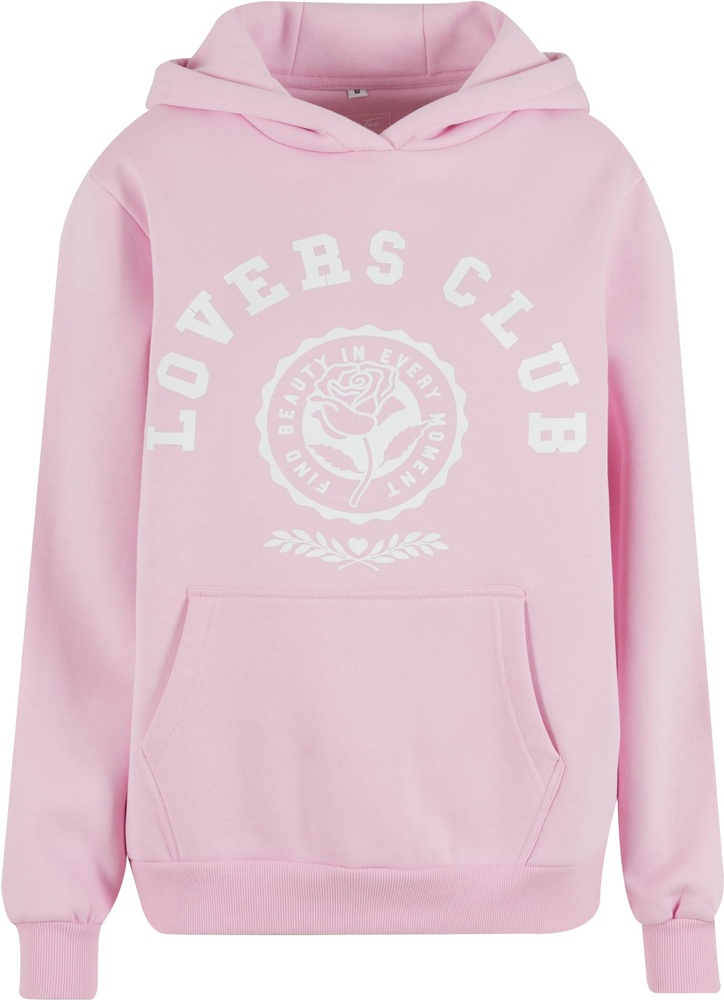 MisterTeeDamenLoversClubLadiesFluffyHoodyMST240Softpink-3XL