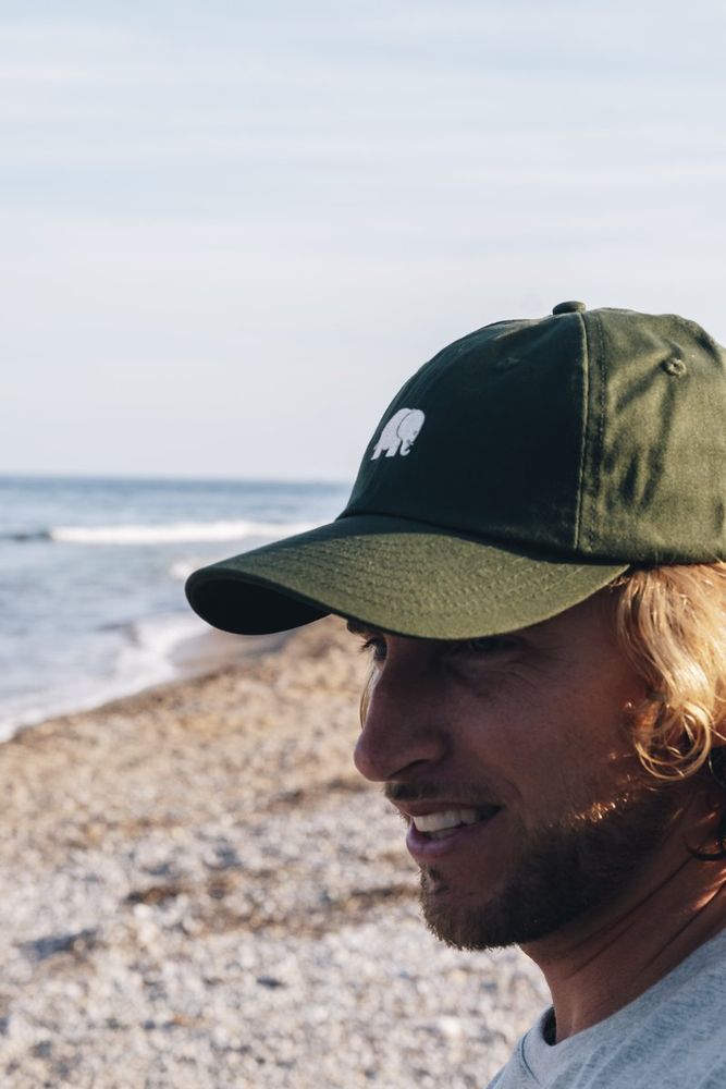 TrendsplantCapLogoDadCapKombuGreenGreen