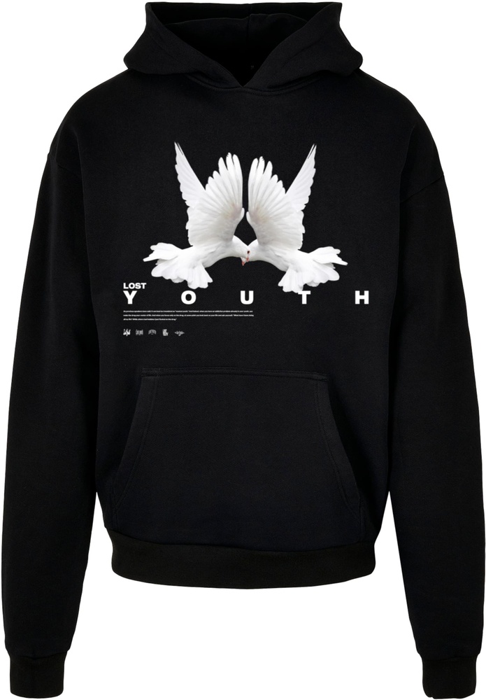 LostYouthLyHoodyDoveLY011Black-3XL