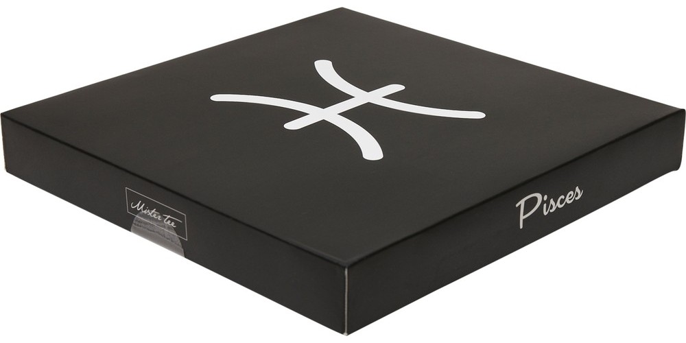 MisterTeeZodiacSocks2-PackBlackWhitePisces-43-46