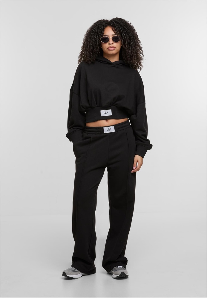 DEFDamenNiceHoodiesDFLHD152Jetblack-L