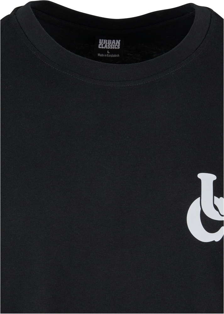 UrbanClassicsT-ShirtUCWeavyLogoHeavyOversizedTeeTB7552Black-3XL