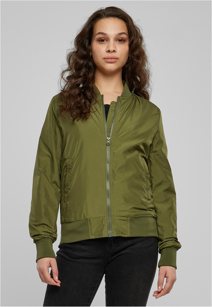UrbanClassicsDamenJackeLadiesLightBomberJacketTB1217Olive-3XL