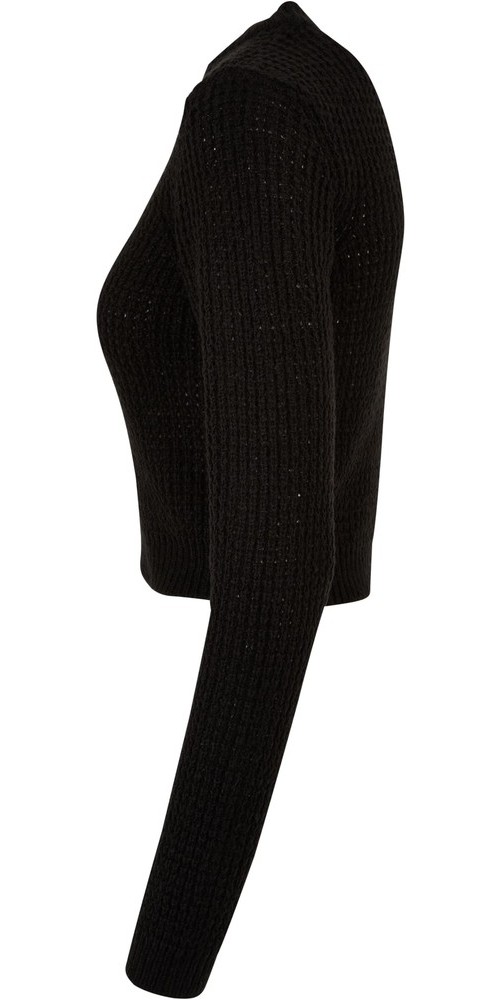 UrbanClassicsDamenLadiesShortWaffleSweater