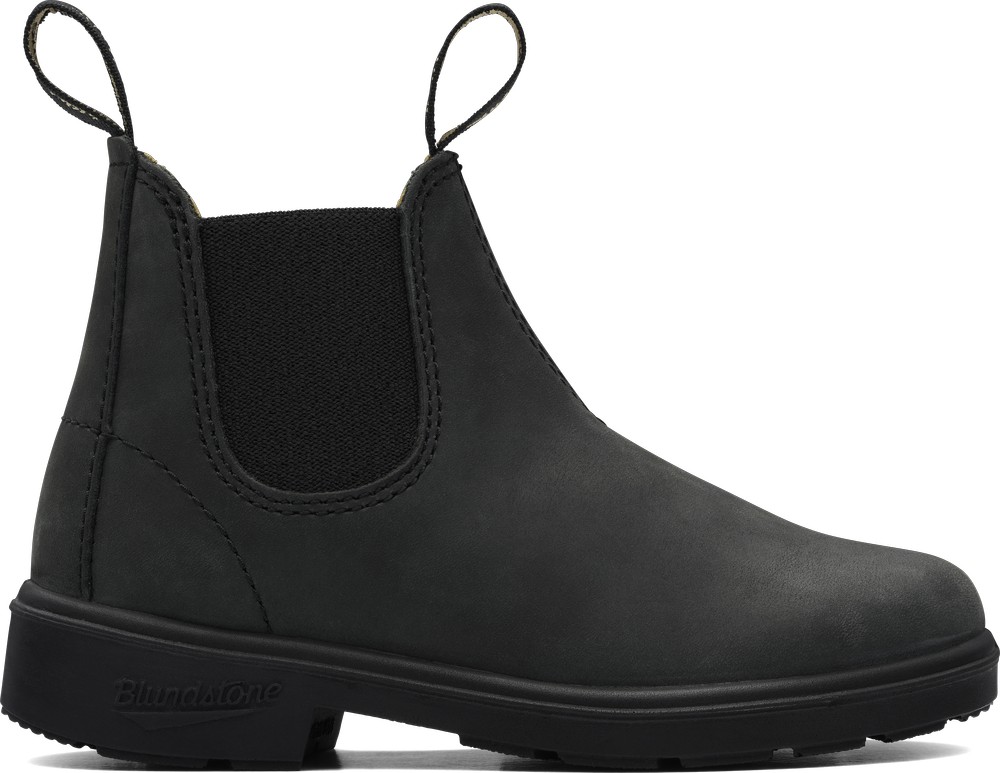 BlundstoneKinderStiefelBoots1325NubuckKidsRusticBlack