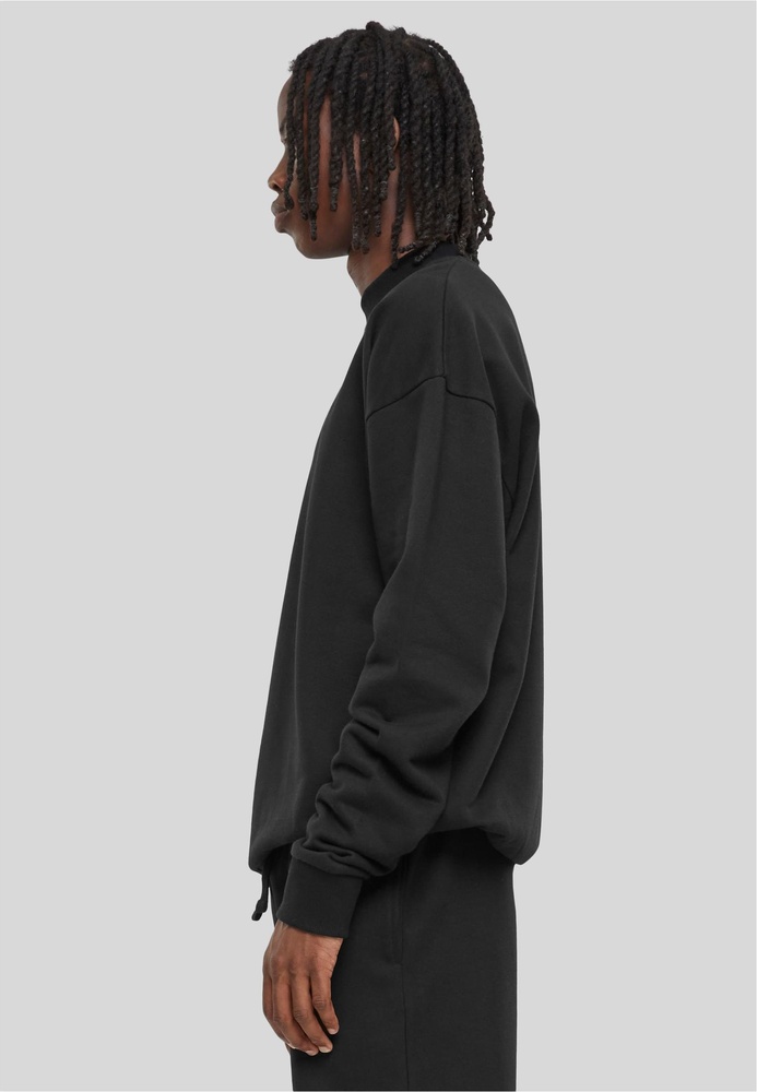 UrbanClassicsPulloverLightTerryCrewTB6663Black-3XL