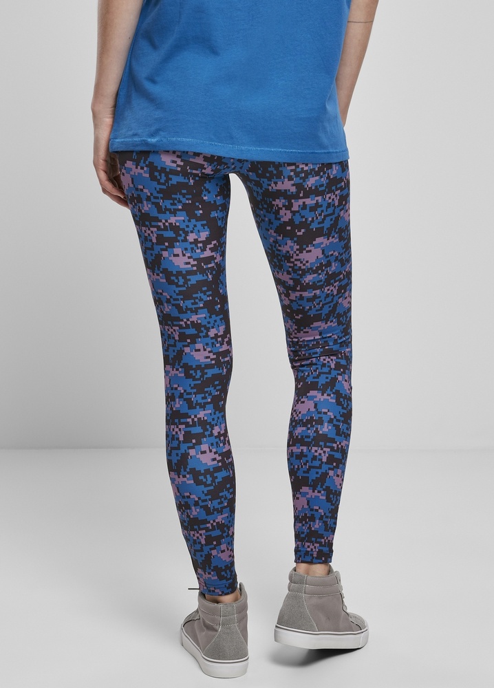 UrbanClassicsDamenLeggingsLadiesCamoTechMeshLeggingsDigitalDuskvioletCamo-3XL
