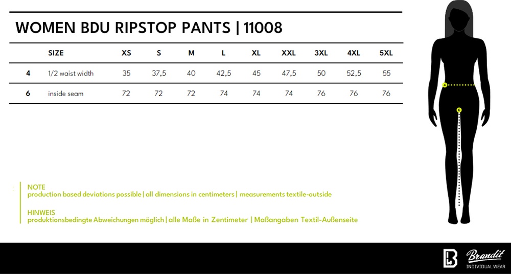 BranditDamenWomenMelinaPants11008