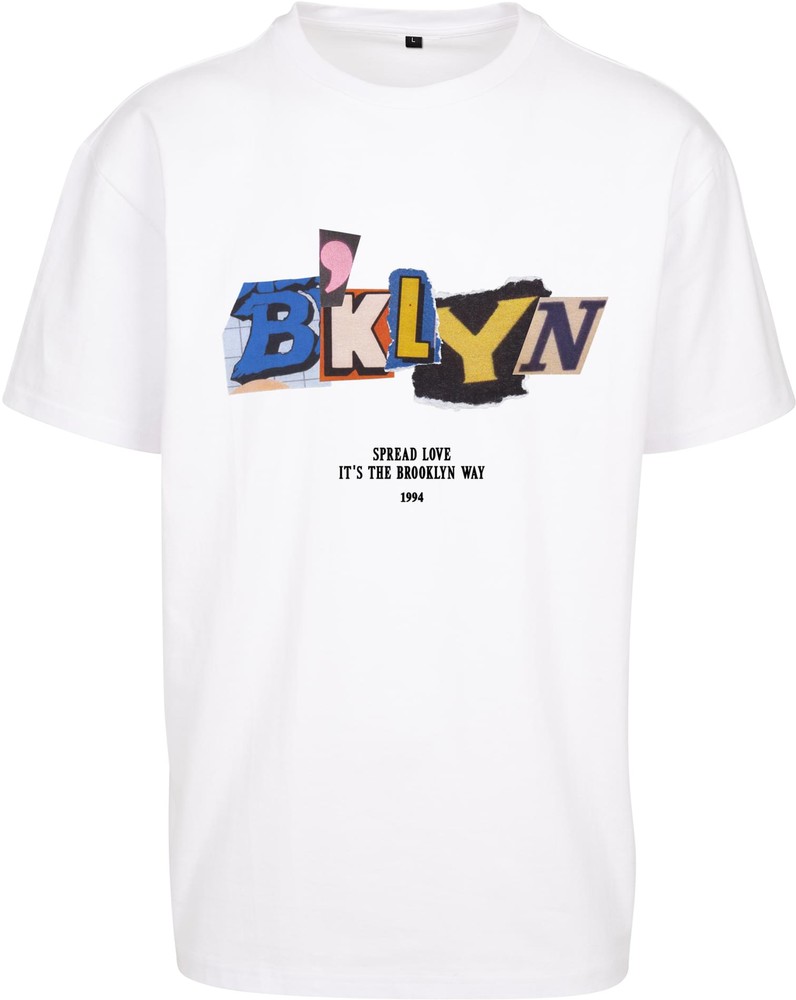 MTUpscaleT-ShirtBrklynOversizeteeWhite-L