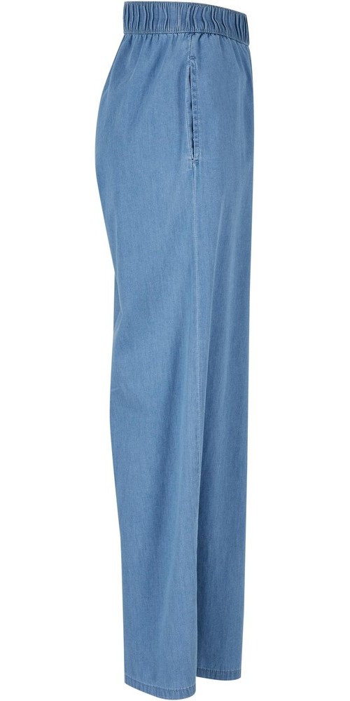UrbanClassicsDamenJeansLadiesLightDenimWideLegPants