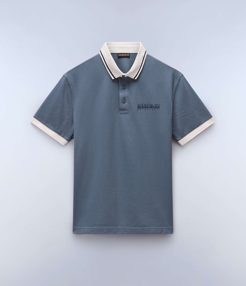 NapapijriPoloShirtE-ZeriSsNP0A4ID4StormyWeat-XS