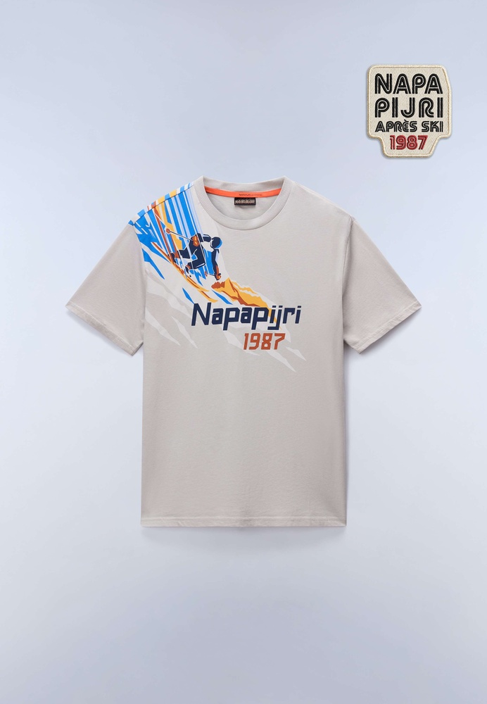 NapapijriT-ShirtS-FiemmeSsNP0A88T5WillGrayH64-XS