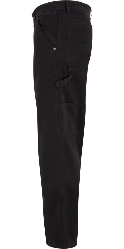 UrbanClassicsTwillDoubleKneePantsTB6714Black-28