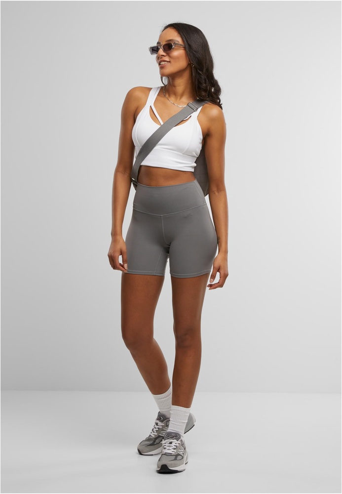 UCYogaDamenLadiesCyclingHotPantTB7814SeniorGrey-L