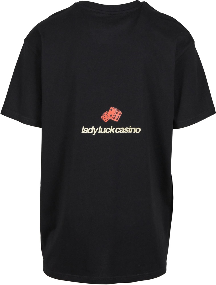 MTUpscaleT-ShirtLadyLuckOversizeTeeMT3459Black-3XL