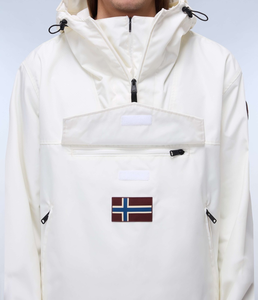 NapapijriAnorakRainforestNextSumNP0A4ILWWhiteHeron-XS