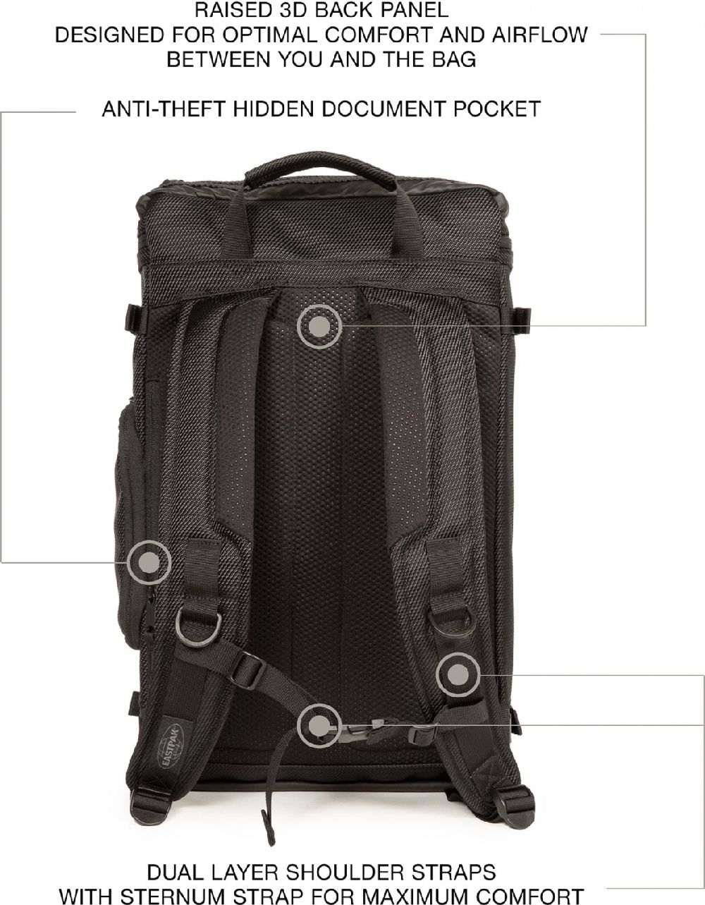 EastpakRucksackEK00093DTecumTop-23Liter