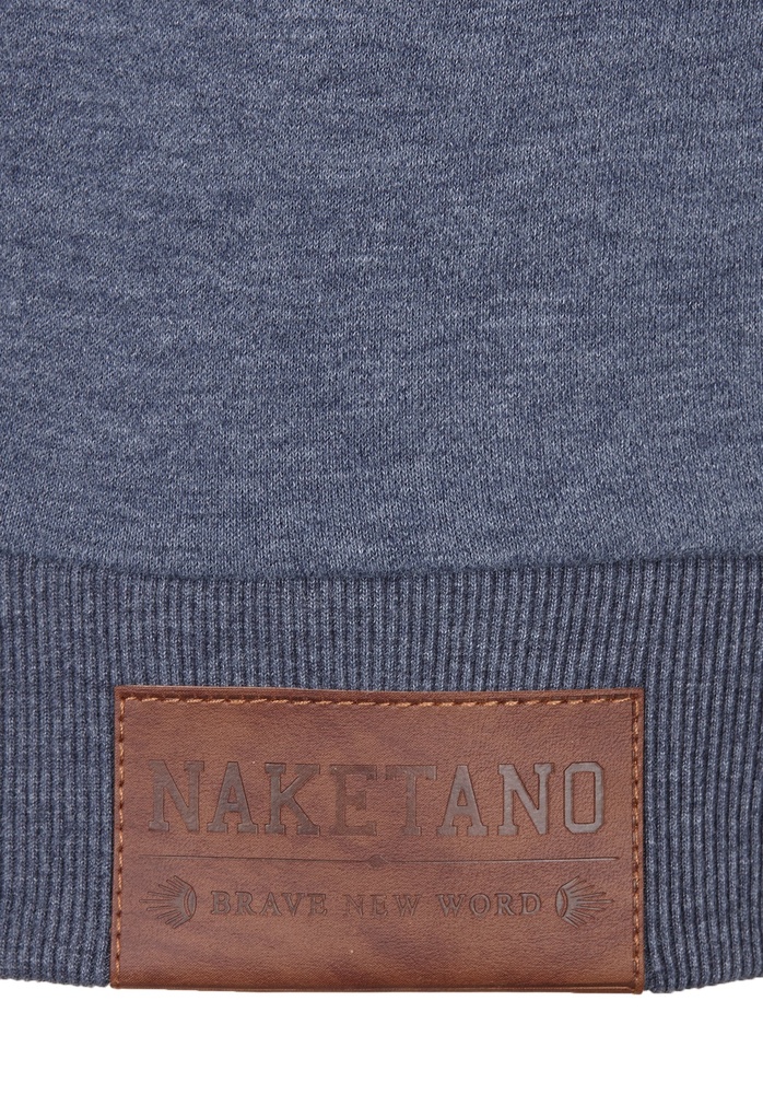 NaketanoDamenHoodieDarth1801-0203IndigoBlueMelange-XS