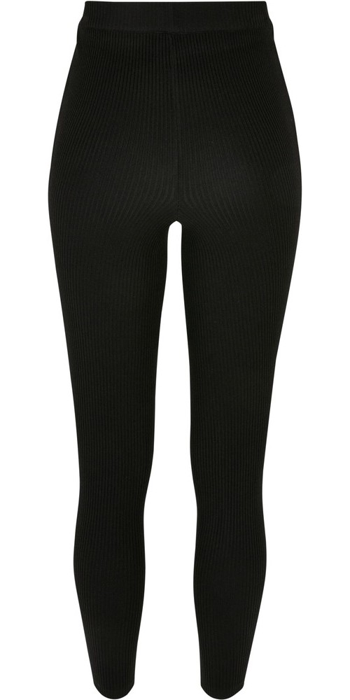 UrbanClassicsDamenLadiesRibKnitLeggingsBlack