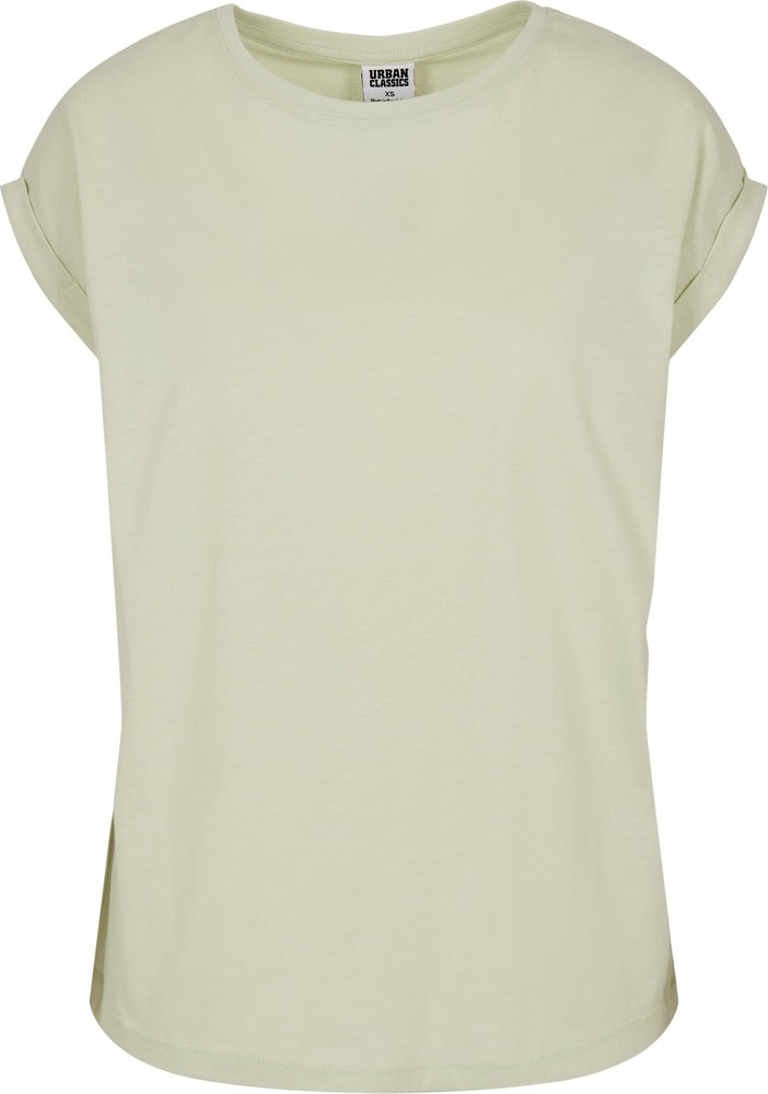 UrbanClassicsDamenLadiesExtendedShoulderTeeLightmint-3XL