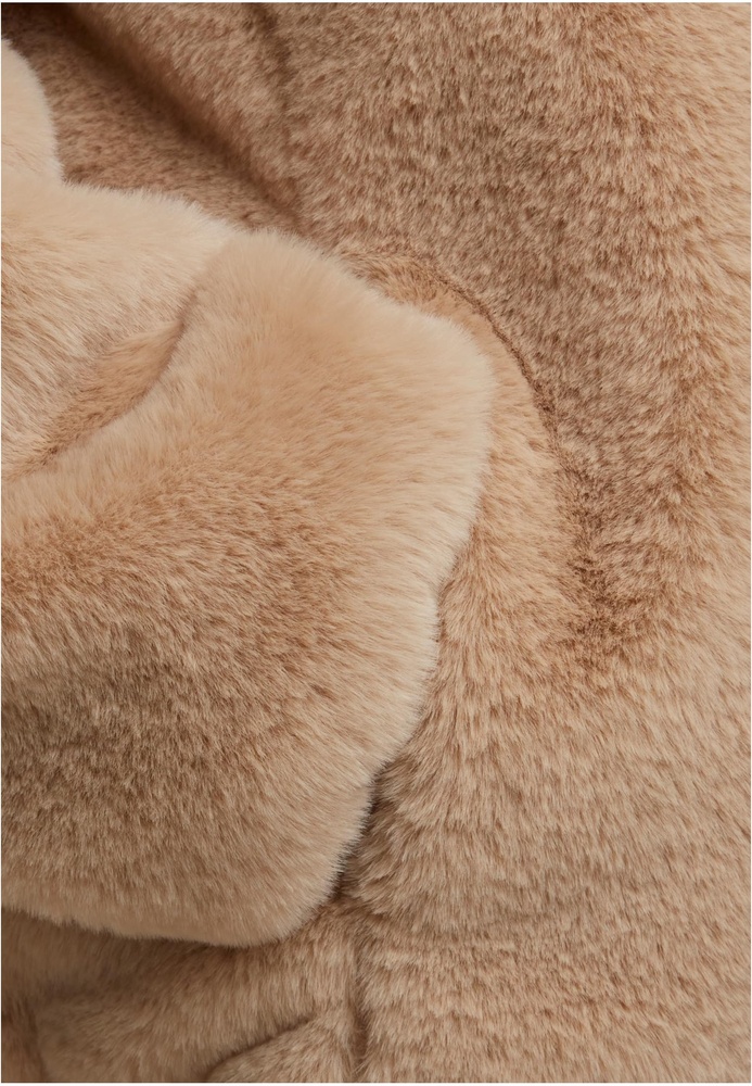 UrbanClassicsFullZipFauxFurHoodieTB7932Wetsand-L