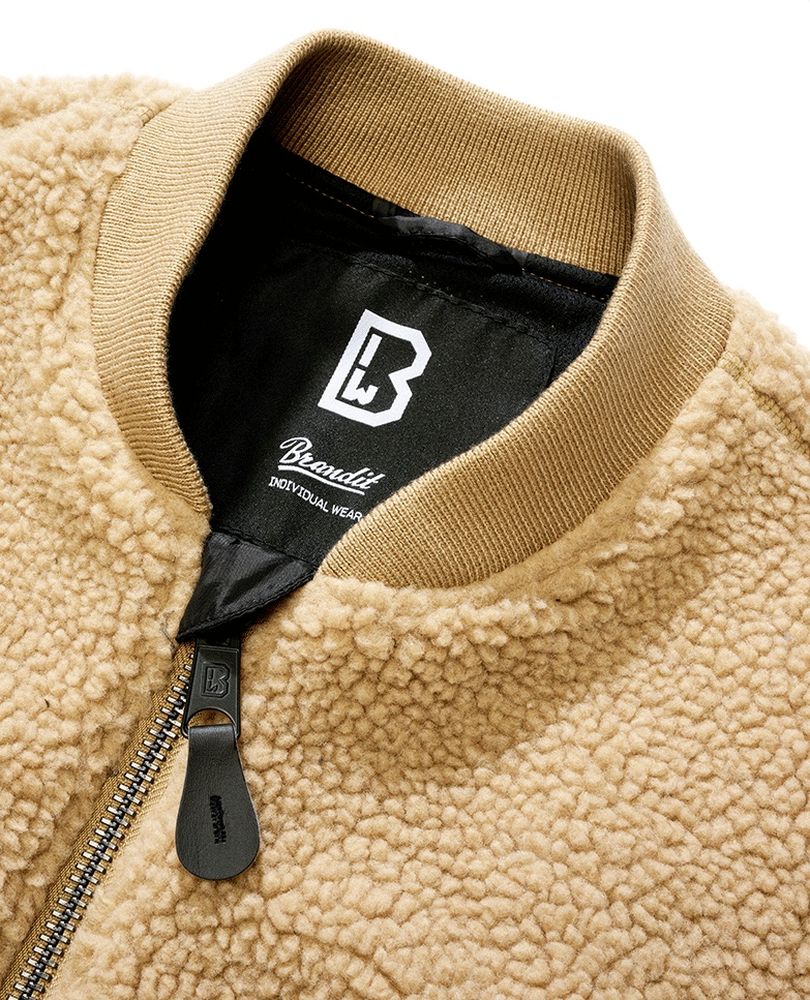 BranditFleecejackeMA1SherpaJacket3192Camel-S