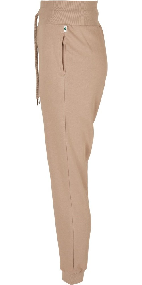 UrbanClassicsDamenLadiesOrganicHighWaistSweatPantsSofttaupe-3XL