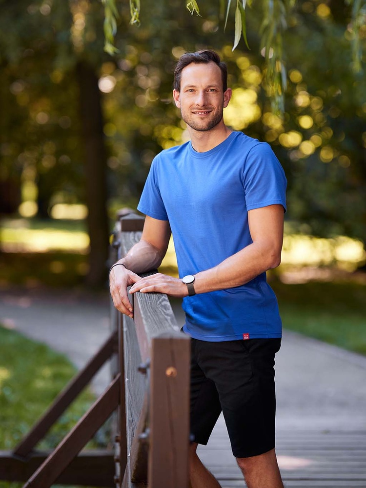 CityZenHerrenT-ShirtAgenBlauViolett-S