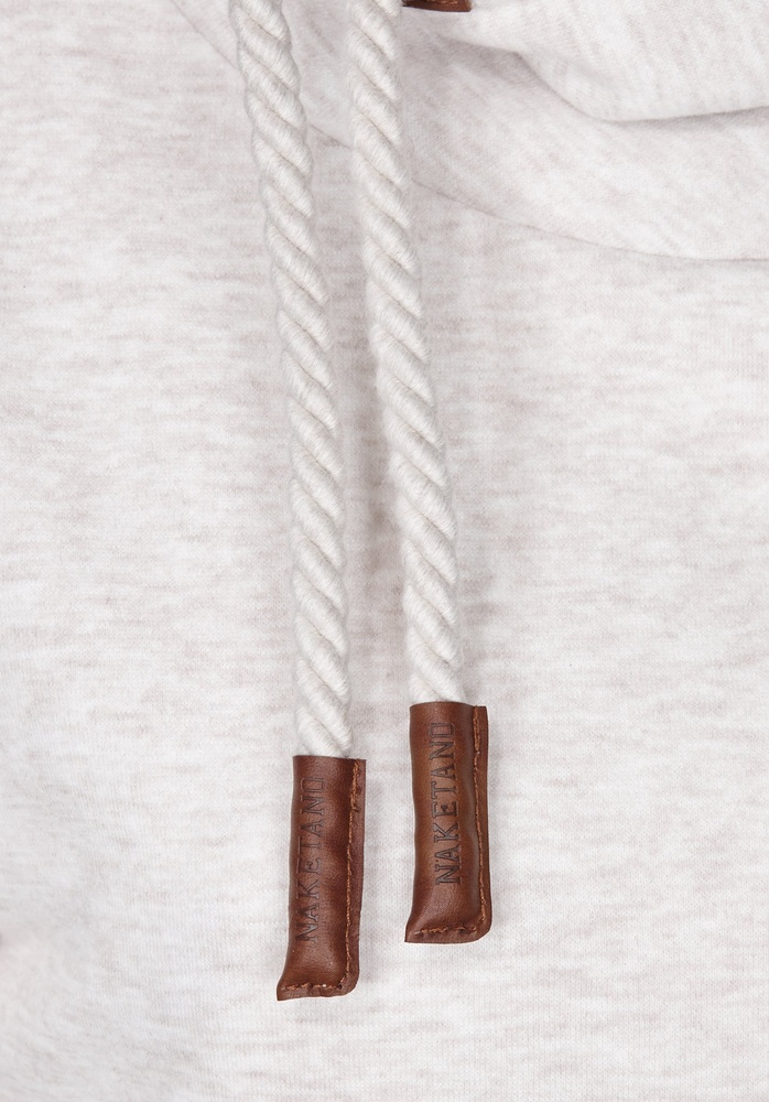 NaketanoDamenHoodieDarth1801-0203OmaMelange-XS