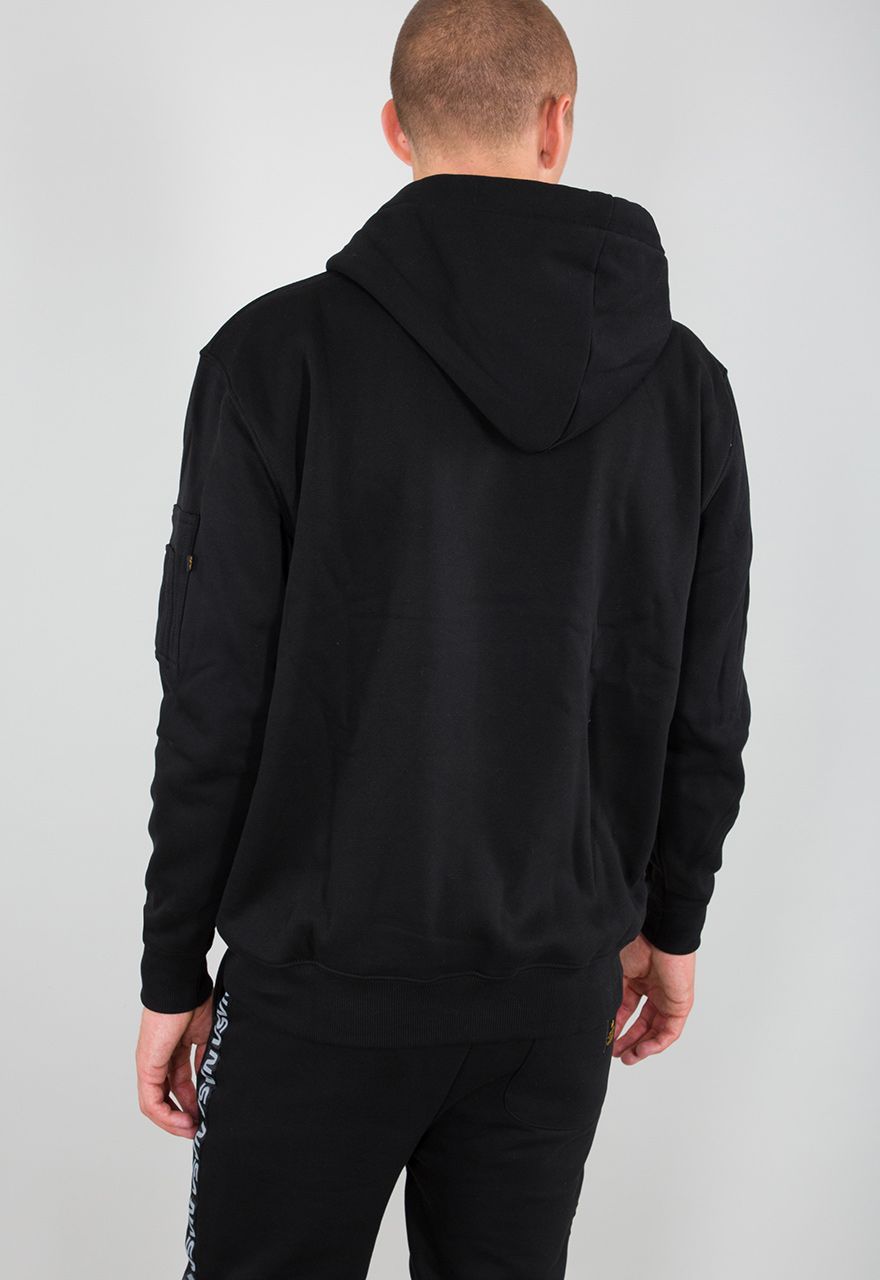 AlphaIndustriesNASARSHoodyHoodiesSweatshirtsBlack