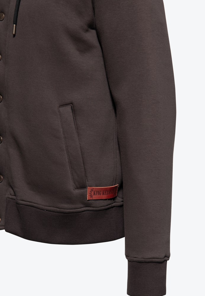 KingKerosinOutdoorSweatjackeKKI110011Braun
