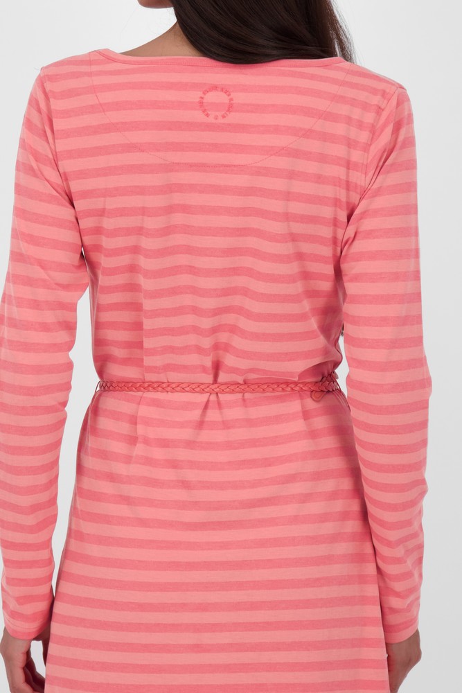 AlifeKickinDamenBlusenkleidEllinAKZLongsleeveDressCoral