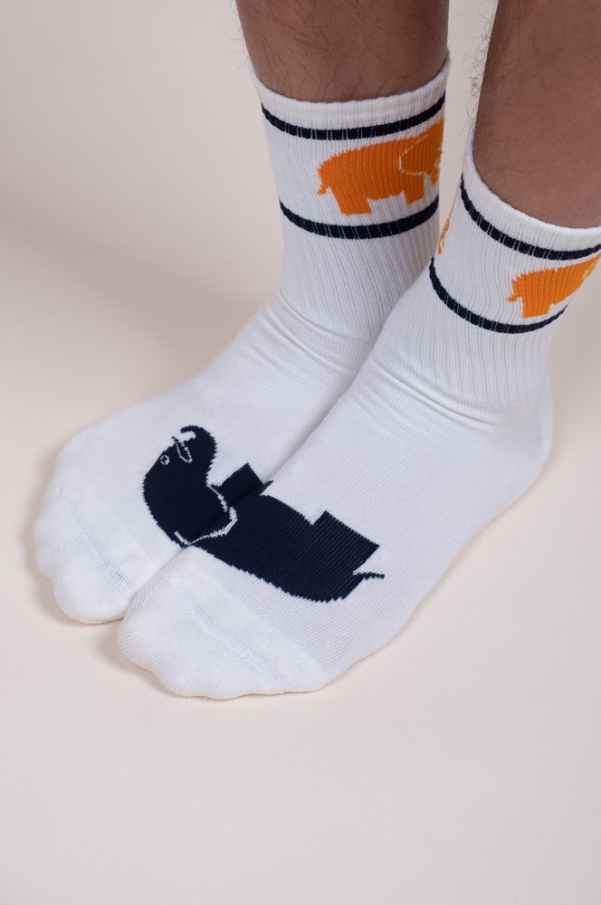 TrendsplantSockenNaturalBAthleticSocksWhite-36-385
