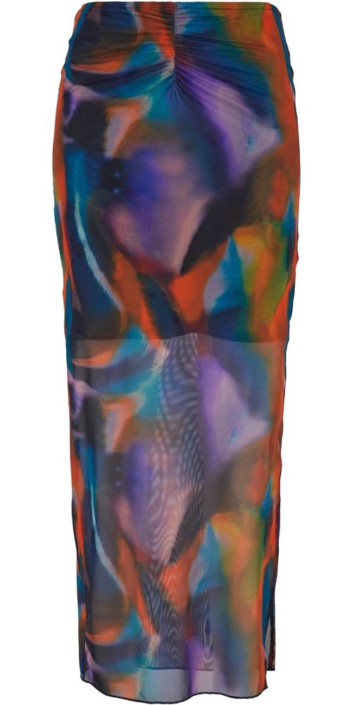 UrbanClassicsDamenLadiesAOPMeshTubeSkirtTB6889