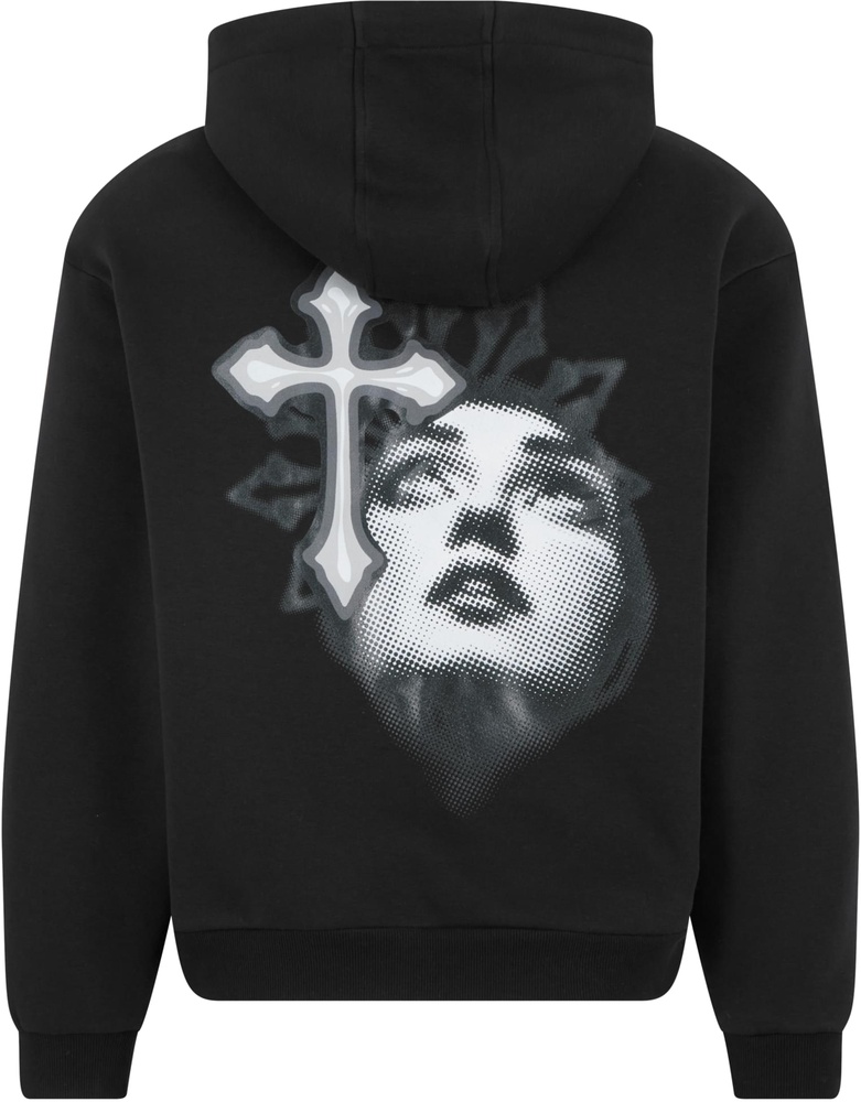 MisterTeeInnocentFaceFluffyHoodyMT3656