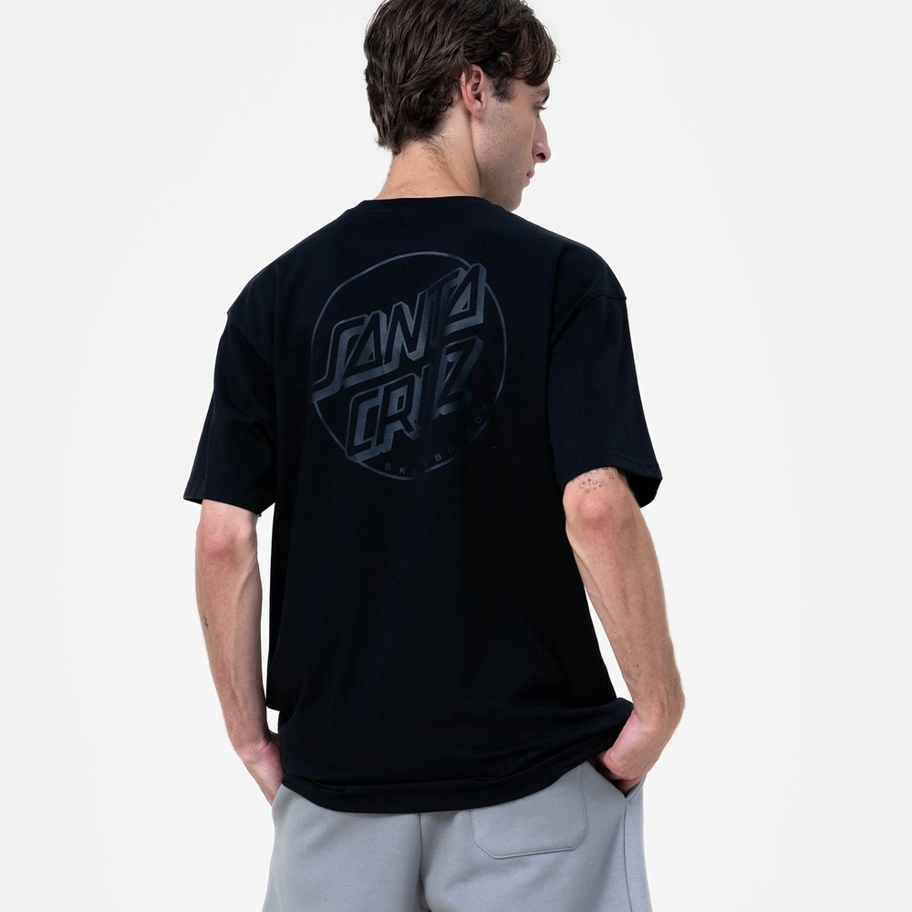 SantaCruzTonalOpusDotStripeT-ShirtSCM-T3270CosmicTeal-XS