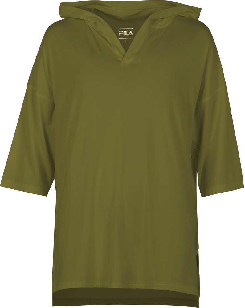 FilaDamenKurzarmshirtCecinaOversizedShirtLodenGreen