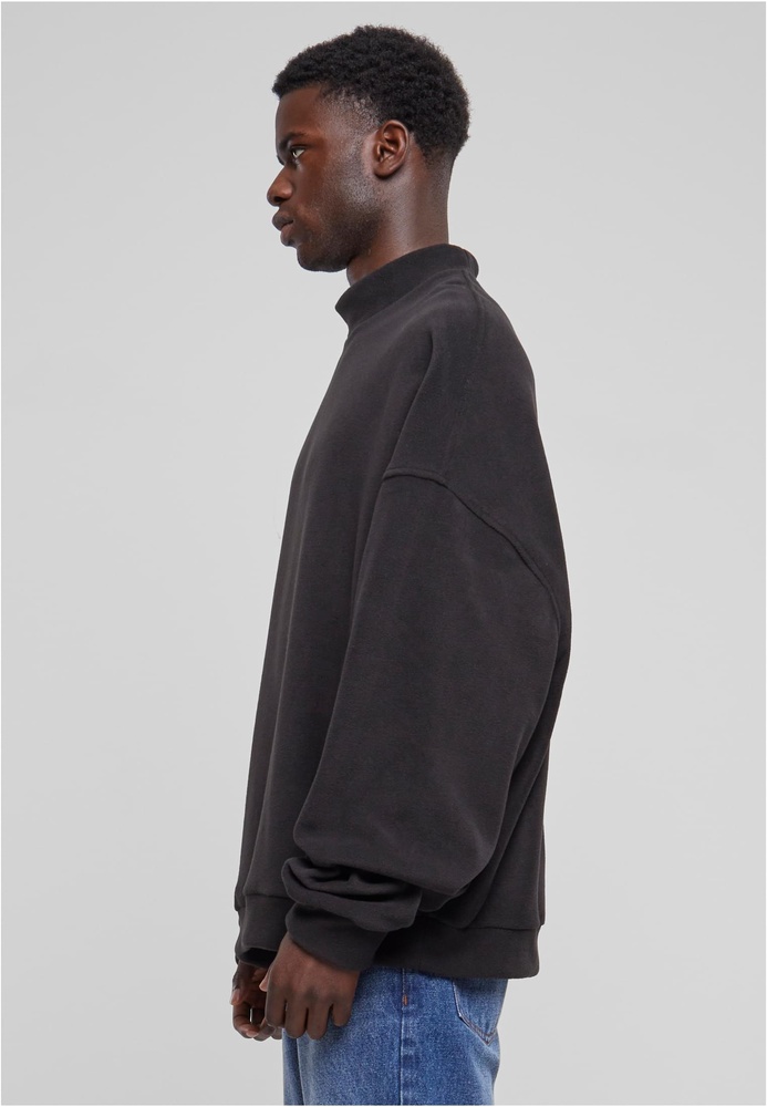 UrbanClassicsOversizedPolarFleeceCrewTB6362Black-3XL