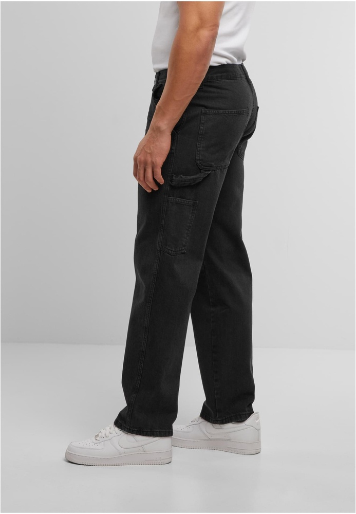 DEFJeanshoseWoodStraightFitJeansDFJS237Black-30