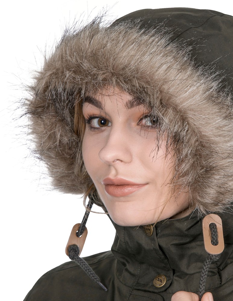 TrespassDamenRegenjackeClea-FemaleJacketTp50DarkKhaki-5XL