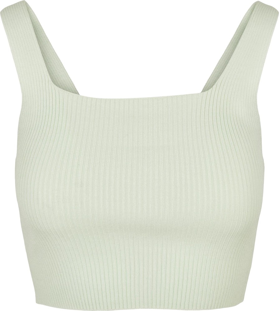 UrbanClassicsDamenLadiesCroppedKnitTopLightmint-3XL
