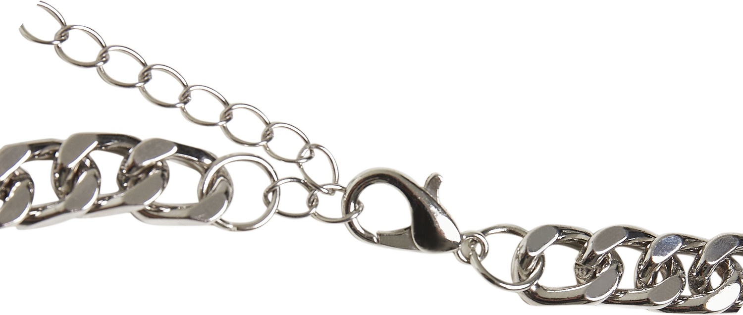UrbanClassicsLongBasicChainNecklaceSilver