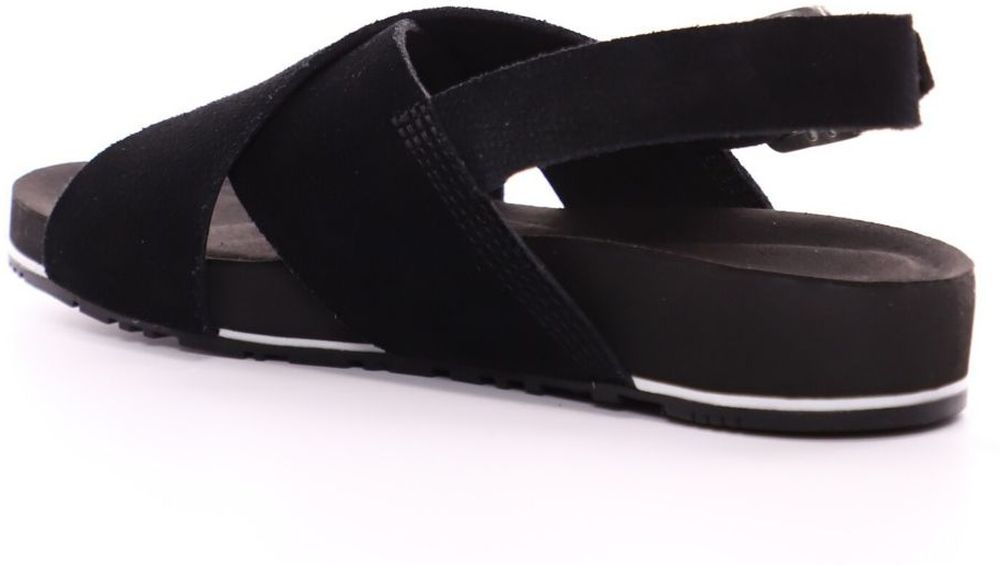 TimberlandDamenSandalenMalibuWavesBasicCrossStrapSandal0A41JetBlack-37