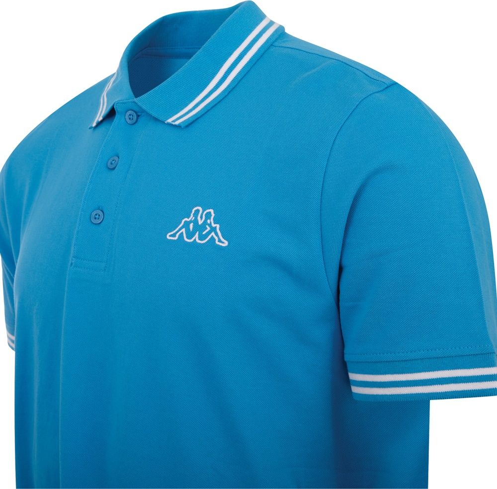 KappaPoloshirtfrHerren709361MalibuBlue-S