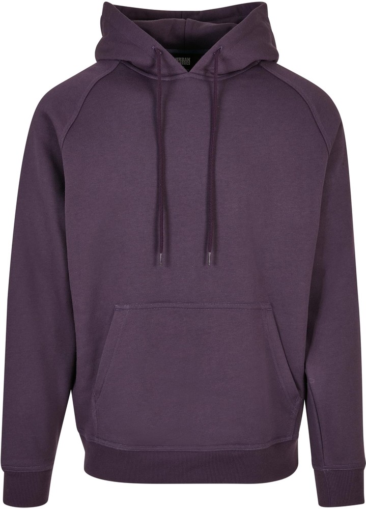 UrbanClassicsSweatshirtBlankHoodyPurplenight-3XL