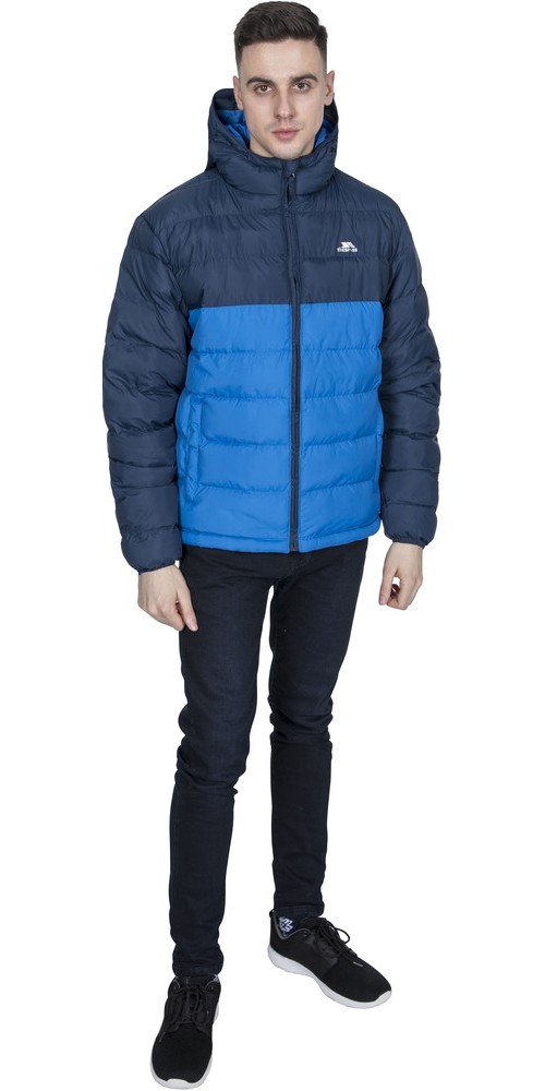 TrespassJackeOskar-MalePaddedJacketNavy-L